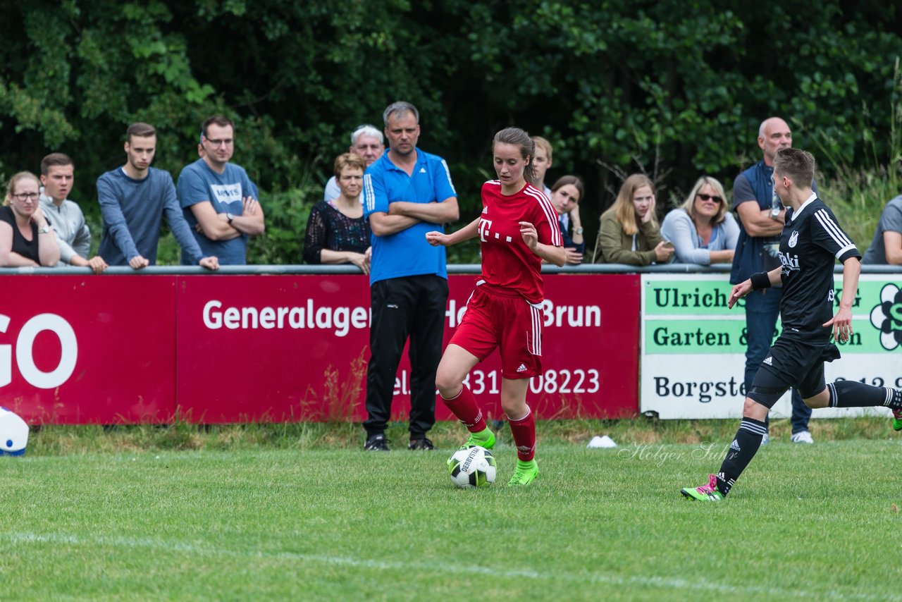 Bild 105 - Aufstiegsspiel SG Borgstedt/Brekendorf - SV Wahlstedt : Ergebnis: 1:4